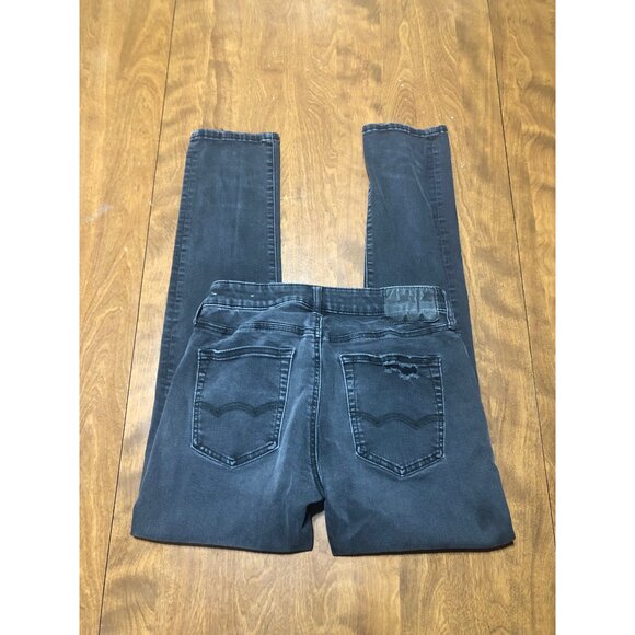 American Eagle Outfitters Black Slim Distressed Men's Jeans 29 X 30 - Picture 6 of 10